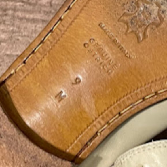 Luca Lollini Men's Ostrich Shoes Handmade in Italy Shoes - Picture 3 of 11